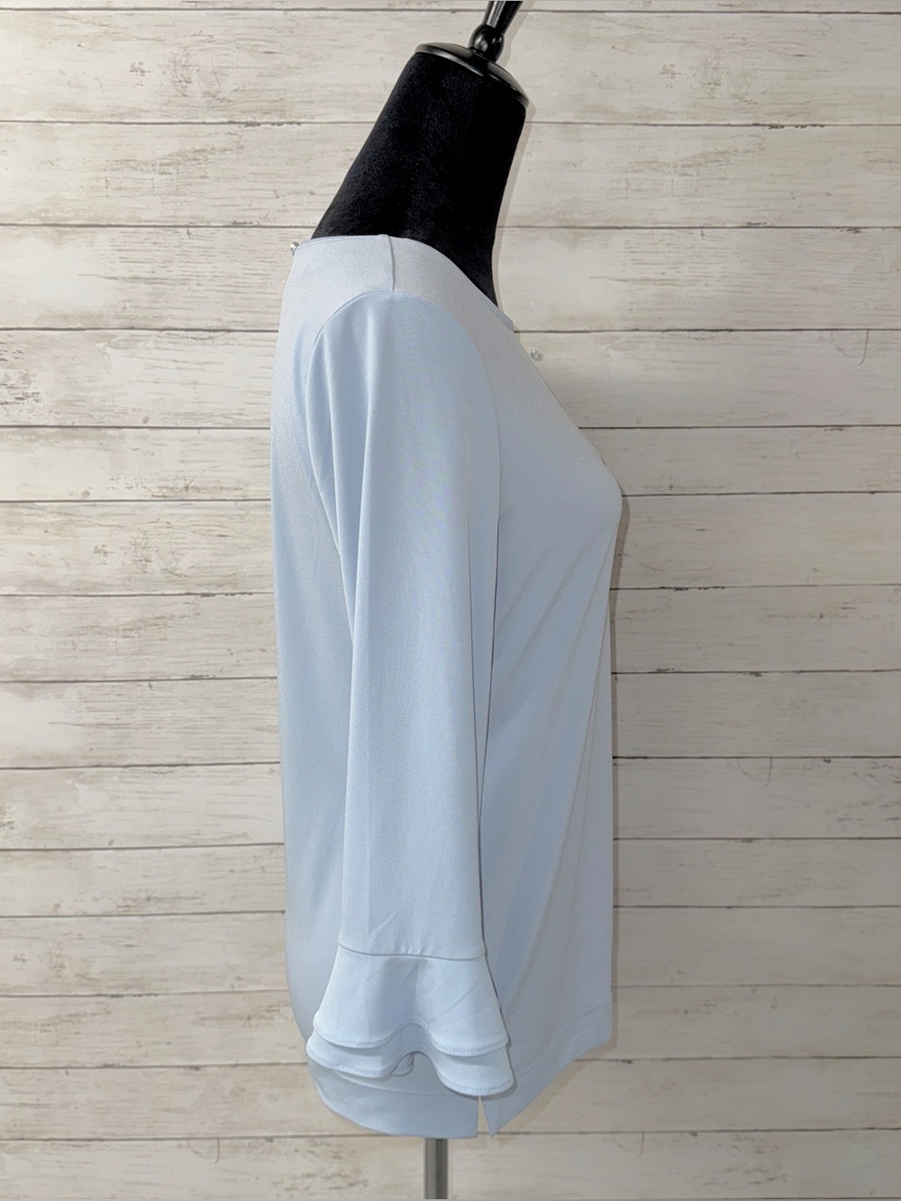 Karl Lagerfeld Bell Sleeve Top - Picture 3 of 5